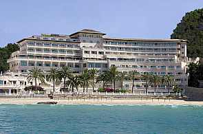 Ansicht Hotel Nixe Palace vom Meer