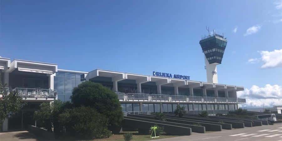 Terminal des Flughafens Rijeka